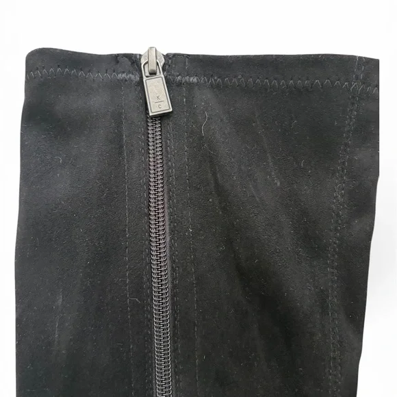 Kenneth Cole Black Knee-High Women's Boots - Picture 5 of 6